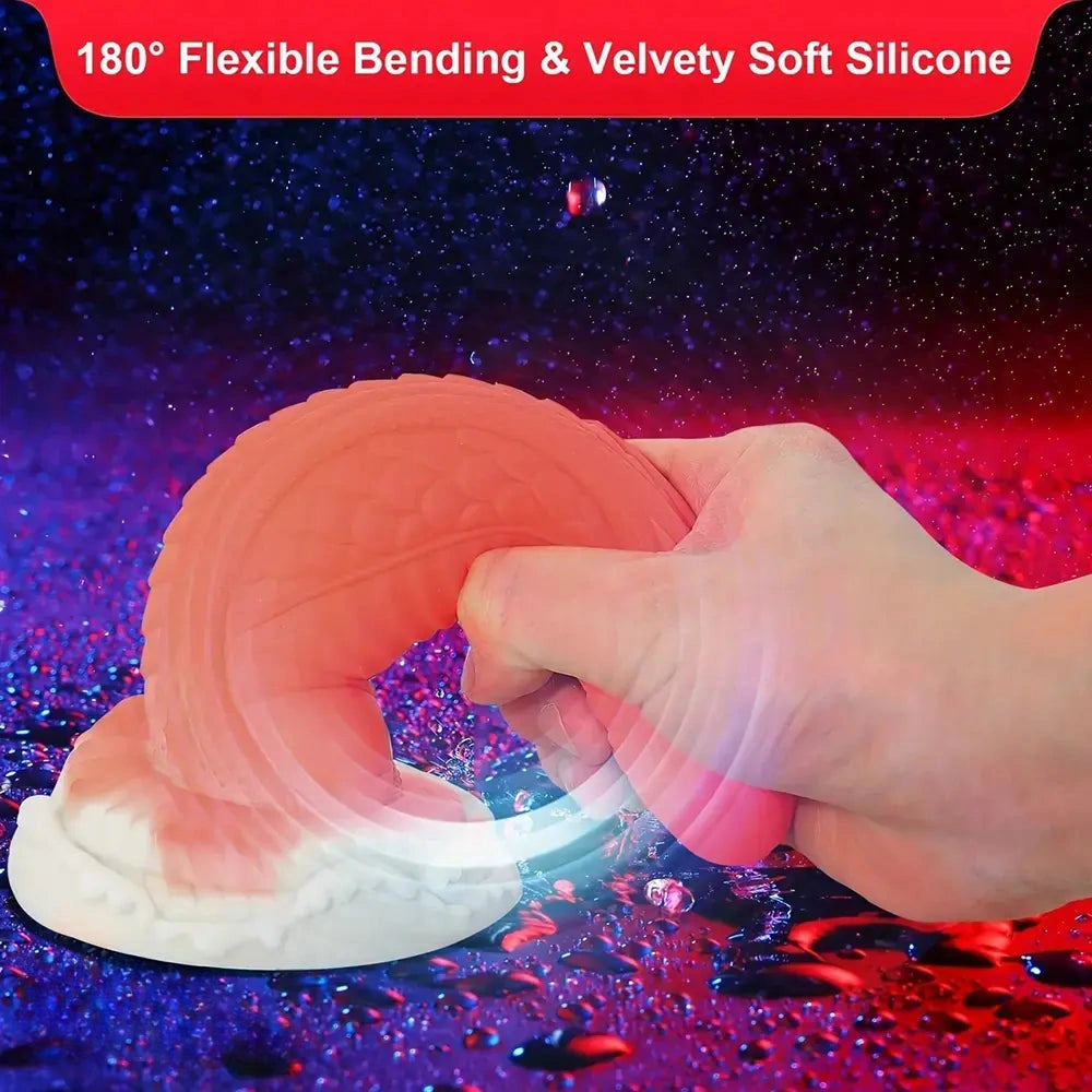 8in Monster Dragon Realistic Adult Sex Toy Dragon Silicone Fantasy Dildo