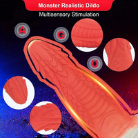 8in Monster Dragon Realistic Adult Sex Toy Dragon Silicone Fantasy Dildo