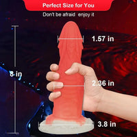 8in Monster Dragon Realistic Adult Sex Toy Dragon Silicone Fantasy Dildo