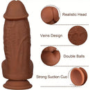 8in Premium Realistic Large PVC Dildo For Couples Solo Sex Play