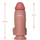 8in Premium Realistic Large PVC Dildo For Couples Solo Sex Play