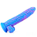 8in Premium Silicone Corn Dildo For Men Fruit Butt Plug Sex Toy