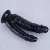 8in Realistic Double Sided Dildo Big PVC Lesbian Penis With Suction Cup