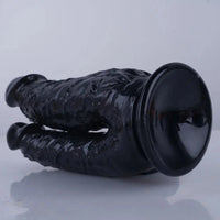8in Realistic Double Sided Dildo Big PVC Lesbian Penis With Suction Cup