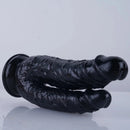8in Realistic Double Sided Dildo Big PVC Lesbian Penis With Suction Cup