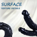 8in Realistic Double Sided Dildo Big PVC Lesbian Penis With Suction Cup