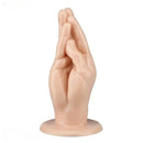 8in Realistic PVC Finger Punch Toy Adult Female Hand Fist Thick Dildo