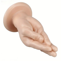 8in Realistic PVC Finger Punch Toy Adult Female Hand Fist Thick Dildo