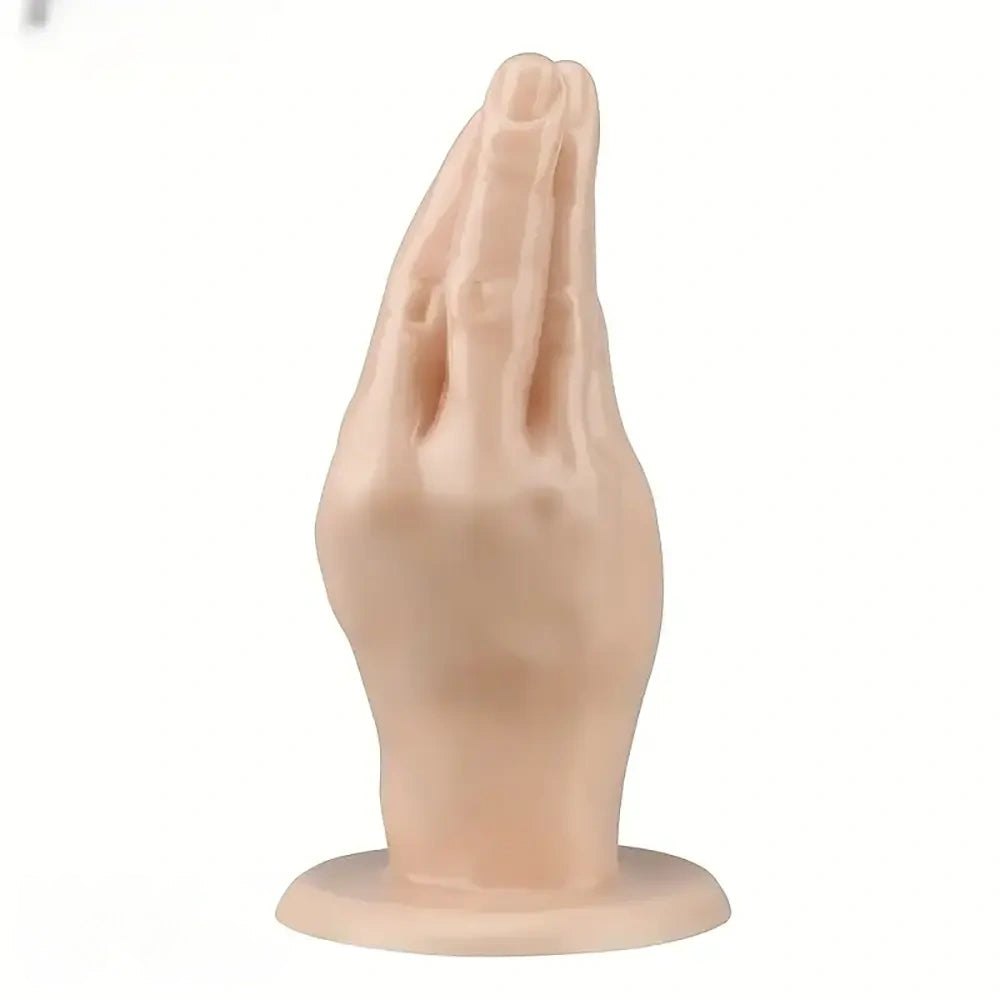 8in Realistic PVC Finger Punch Toy Adult Female Hand Fist Thick Dildo