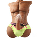 8in Rotation Lifelike Dildo 16.75lb Men Muscle Torso Sex Toy