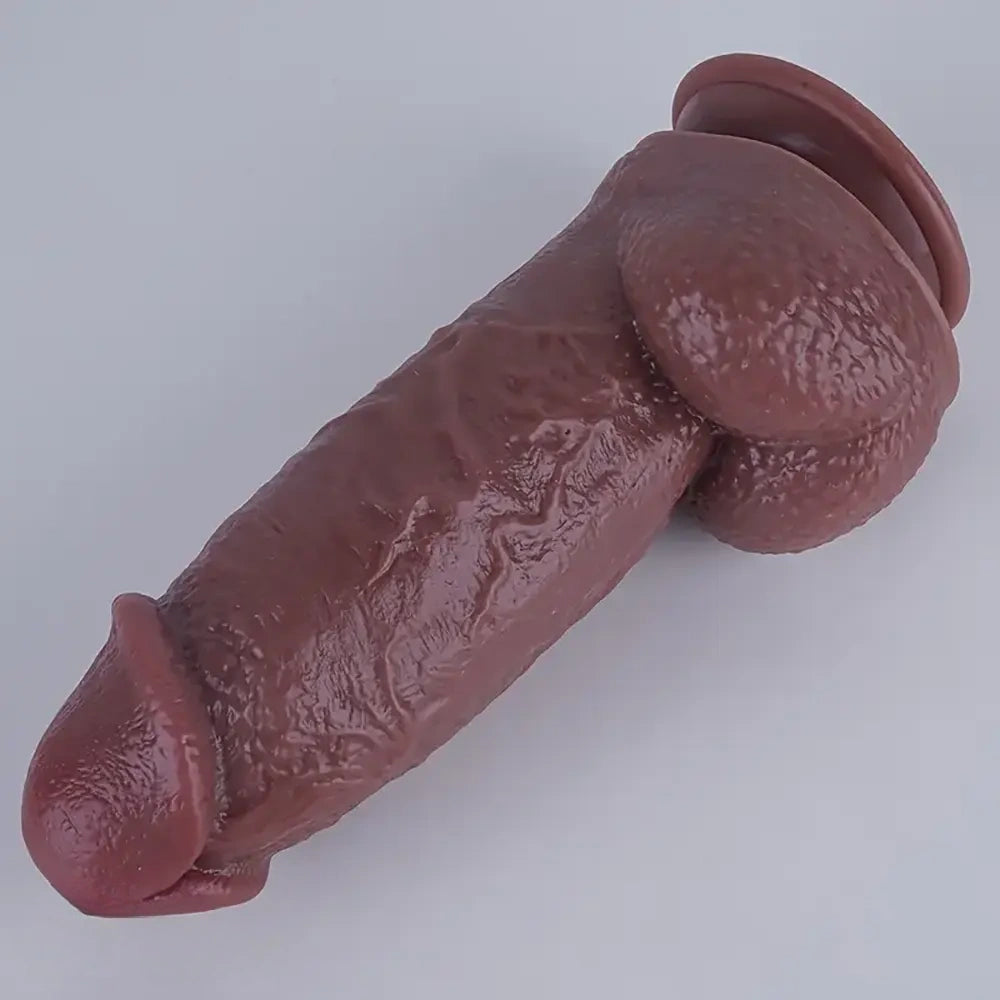 8in Short Thick Suction Cup Simulation Anal Penis PVC Cock Dildo