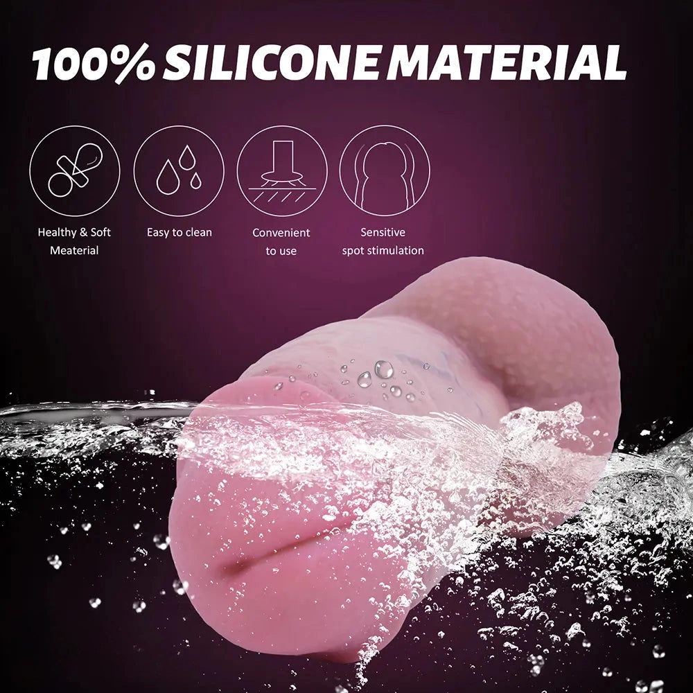 8in Silicone Soft Thick Lifelike Dildo For Female Masturbation Couple