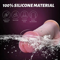 8in Silicone Soft Thick Lifelike Dildo For Female Masturbation Couple