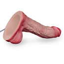 9.02in Realistic Penis Texture Dual Density Silicone Ejaculating Dildo