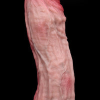 9.02in Realistic Penis Texture Dual Density Silicone Ejaculating Dildo