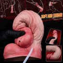 9.02in Realistic Penis Texture Dual Density Silicone Ejaculating Dildo