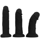 9.05in 10.03in 11.02in Thick Eggless Silicone Penis Dildo Adult Sex Toy