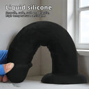 9.05in 10.03in 11.02in Thick Eggless Silicone Penis Dildo Adult Sex Toy