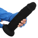 9.05in 10.03in 11.02in Thick Eggless Silicone Penis Dildo Adult Sex Toy