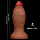 9.05in 10.23in 12.2in 13.38in 14.96in Huge Thick Long Mega Silicone Dildo