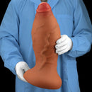 9.05in 10.23in 12.2in 13.38in 14.96in Huge Thick Long Mega Silicone Dildo