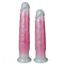 9.05in 10.23in Skin Sliding Foreskin Large Fluorescence Female Dildo