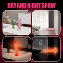 9.05in 10.23in Skin Sliding Foreskin Large Fluorescence Female Dildo