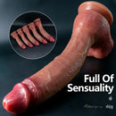 9.05in 10.43in 11.02in 12.2in 13.58in Soft Silicone Large Dildo