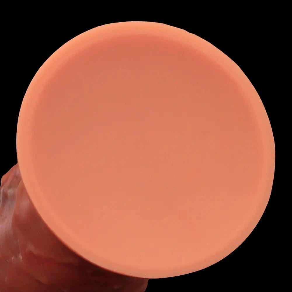 9.05in 10.62in 12.2in Eggless Extra Large Liquid Silicone Simulation Dildo