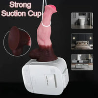 9.05in 10.62in 12.59in 14.96in Horse Knot Cock Dildo Big Silicone Odd Soft Dildo