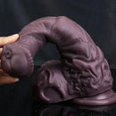 9.05in 10.62in Extra Large Horse Dildo with Pink Corundum & Purple Intestine