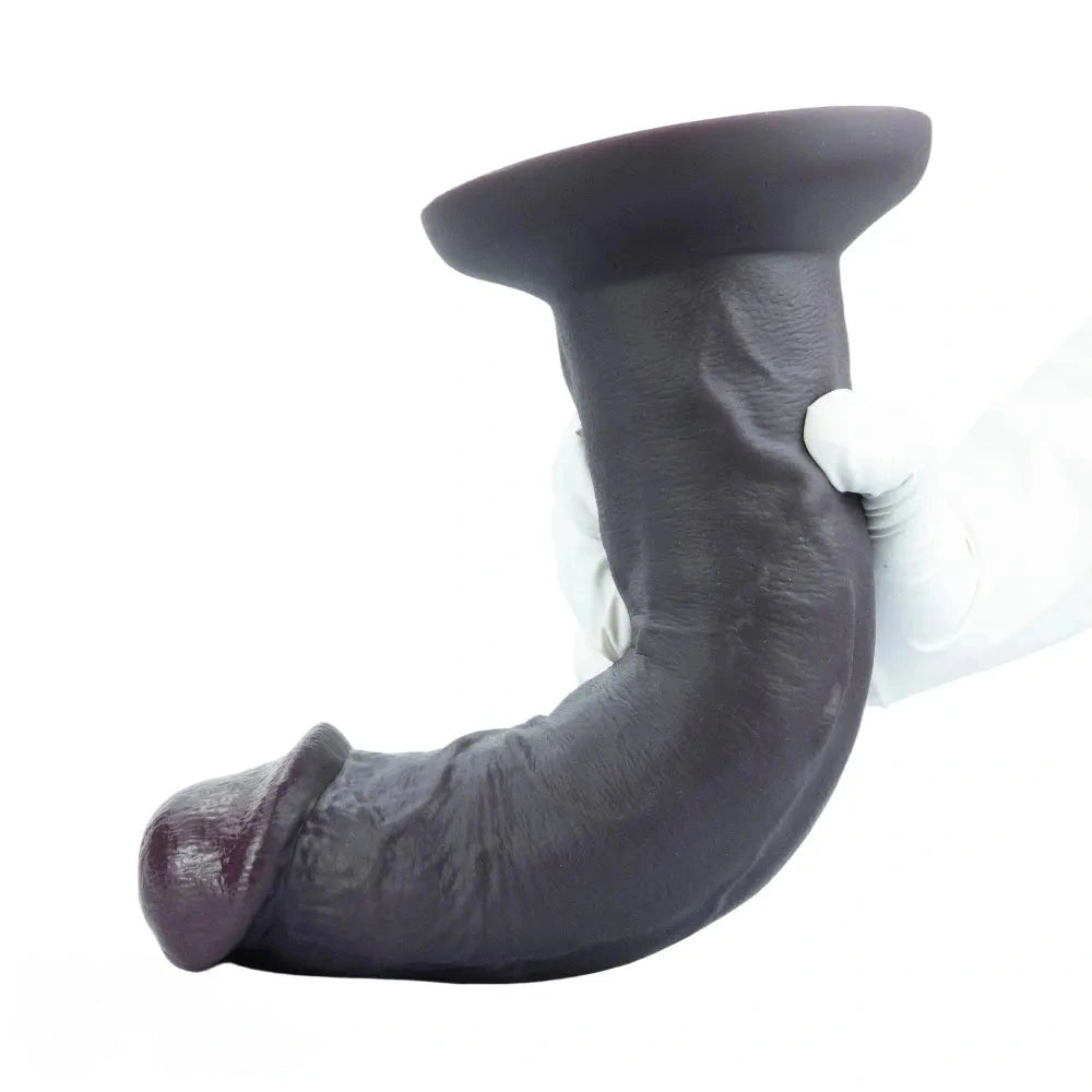 9.05in 11.02in 12.59in Egg-free Silicone Big Dildo For G Spot And Anal Game