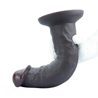 9.05in 11.02in 12.59in Egg-free Silicone Big Dildo For G Spot And Anal Game
