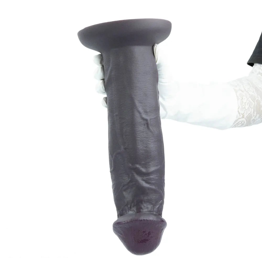 9.05in 11.02in 12.59in Egg-free Silicone Big Dildo For G Spot And Anal Game
