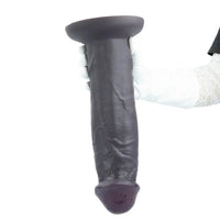 9.05in 11.02in 12.59in Egg-free Silicone Big Dildo For G Spot And Anal Game