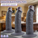 9.05in 11.02in 12.59in Egg-free Silicone Big Dildo For G Spot And Anal Game