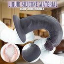 9.05in 11.02in 12.59in Egg-free Silicone Big Dildo For G Spot And Anal Game