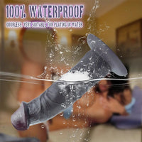 9.05in 11.02in 12.59in Egg-free Silicone Big Dildo For G Spot And Anal Game