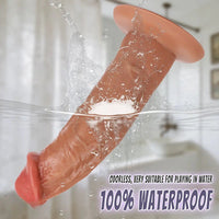 9.05in 11.02in 12.59in Egg-free Silicone Big Dildo For G Spot And Anal Game