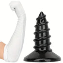 9.05in 11.22in Big Screw Thick Oversized Black Dildo For Anal Sex