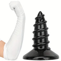 9.05in 11.22in Big Screw Thick Oversized Black Dildo For Anal Sex