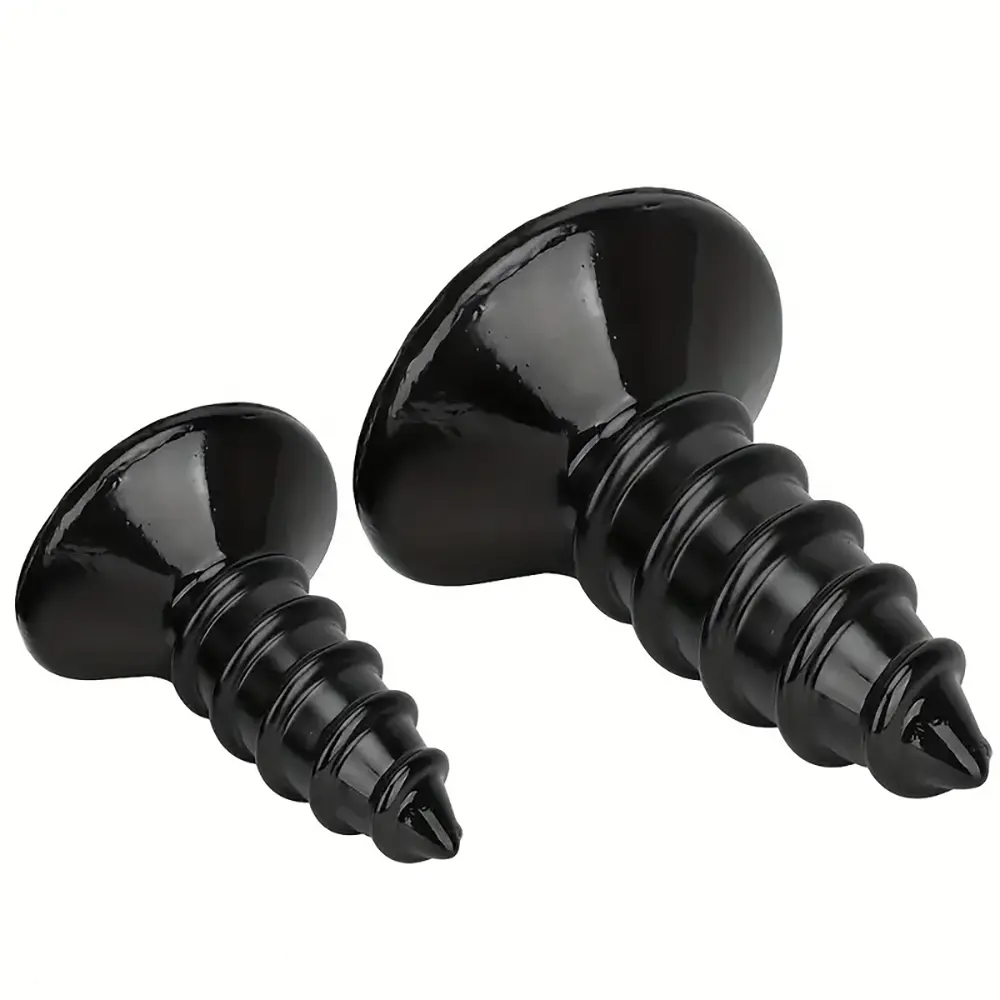 9.05in 11.22in Big Screw Thick Oversized Black Dildo For Anal Sex