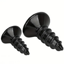 9.05in 11.22in Big Screw Thick Oversized Black Dildo For Anal Sex
