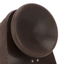 9.05in 4in1 Heating Thrusting Vibrating Rotation Remote Horse Ebony Dildo