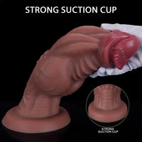 9.05in 9.44in 10.23in 11.61in 12.59in G-Spot Tentacle Knot Fantasy Dildo