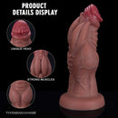 9.05in 9.44in 10.23in 11.61in 12.59in G-Spot Tentacle Knot Fantasy Dildo