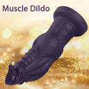 9.05in 9.44in 10.23in 11.61in 12.59in G-Spot Tentacle Knot Fantasy Dildo