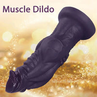 9.05in 9.44in 10.23in 11.61in 12.59in G-Spot Tentacle Knot Fantasy Dildo
