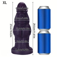9.05in 9.44in 10.23in 11.61in 12.59in G-Spot Tentacle Knot Fantasy Dildo
