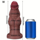 9.05in 9.44in 10.23in 11.61in 12.59in G-Spot Tentacle Knot Fantasy Dildo